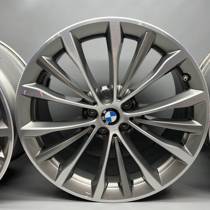 6873942 BMW 530 WHEEL RIM SET 540 M550 2017 2018 2019 2020 2021 2022 2023 6873942