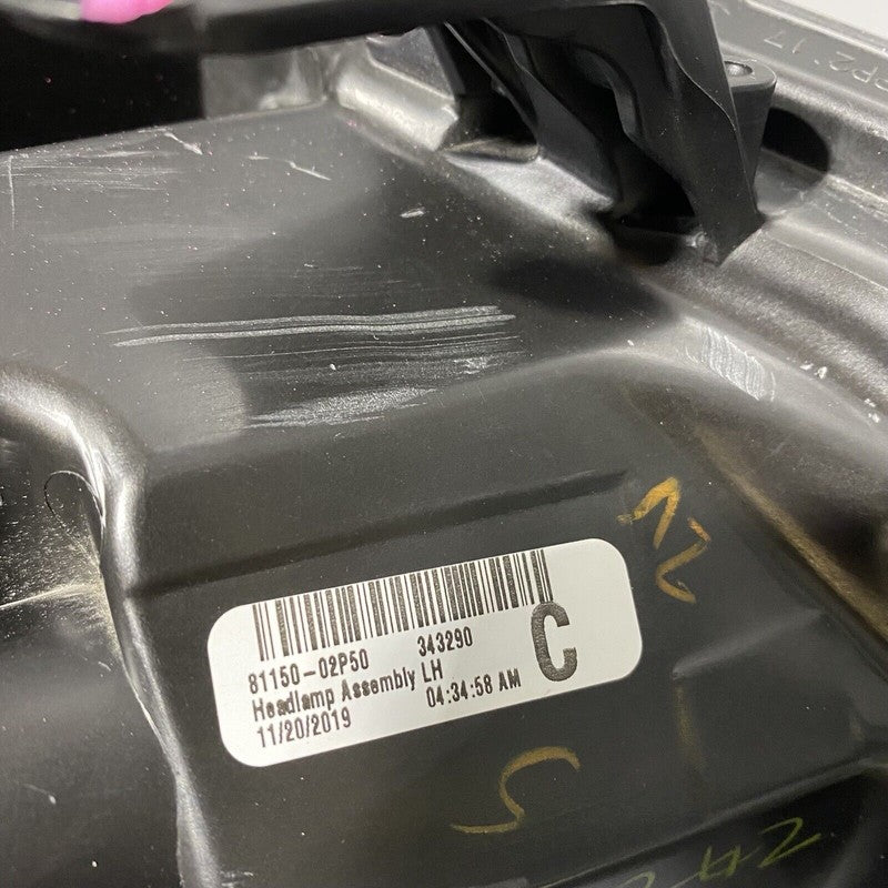 81150-02P50 TOYOTA COROLLA HEADLIGHT LEFT DRIVER FULL LED 81150-02P5 2020 2021 2022 OEM