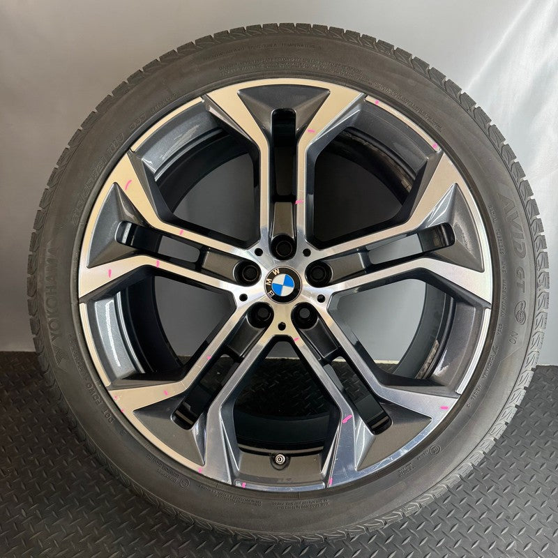BMW X5 WHEEL RIM 21 INCH REAR 2019 2020 2021 2022 2023 2024 2025 OEM 6