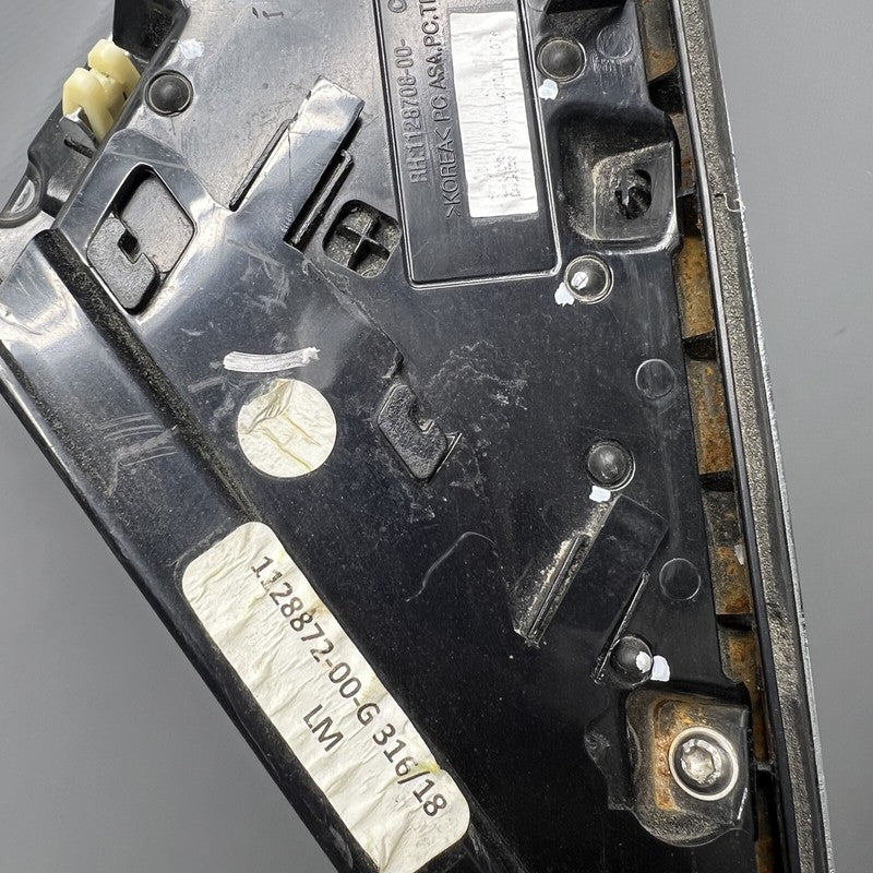 1128872-00-G TESLA MODEL X DOOR CHROME UPPER MOLDING RIGHT FRONT 2016 2017 2018 2019 2020 OEM