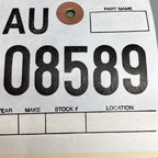 8X23-045H22-A JAGUAR XF RIGHT REAR DOOR REGULATOR COVER 8X23-045H22-A 2009 2010 2011 OEM