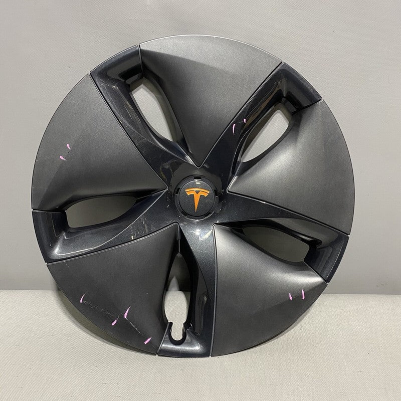 1044231-B TESLA MODEL 3 WHEEL CAP 18 INCH 1044231-B OEM 2017 2018 2019 2020