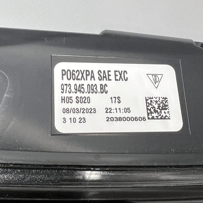 973945093BC PORSCHE PANAMERA 971 TAIL LIGHT CENTER 2022 2023 OEM 973945093BC