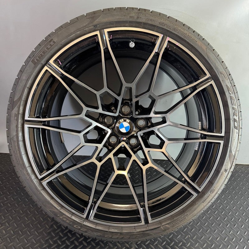 BMW M3 M4 WHEEL RIM 20 INCH REAR 2021 2022 2023 2024 2025 OEM 8093837