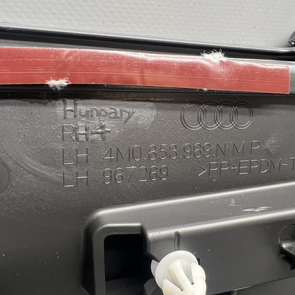 4M0853969N AUDI Q7 DOOR LOWER MOLDING LEFT REAR 2017 2018 2019 OEM 4M0853969N