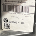 BMW X3 HEADLIGHT LEFT DRIVER X4 2018 2019 2020 2021 ADAPTIVE LED OEM 8