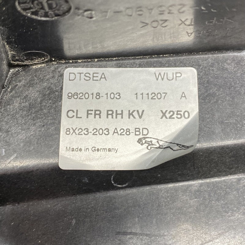 8X23-203A28-BD JAGUAR XF DOOR HANDLE LOCK LATCH ACTUATOR RIGHT FRONT 2009 10 11 12 13 14 2015