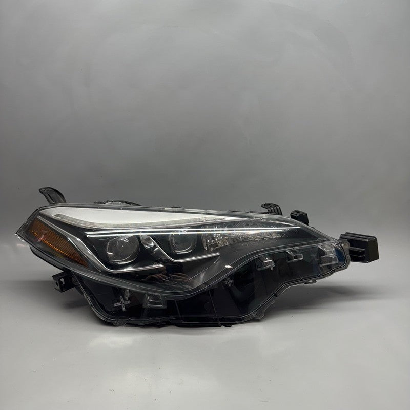 TOYOTA COROLLA HEADLIGHT RIGHT PASSENGER 2017 2018 2019 LED OEM