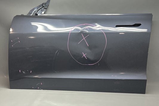 1081421-E0-C TESLA MODEL 3 DOOR LEFT FRONT 2017 2018 2019 2020 2021 2022 GREY 1081421-E0-C
