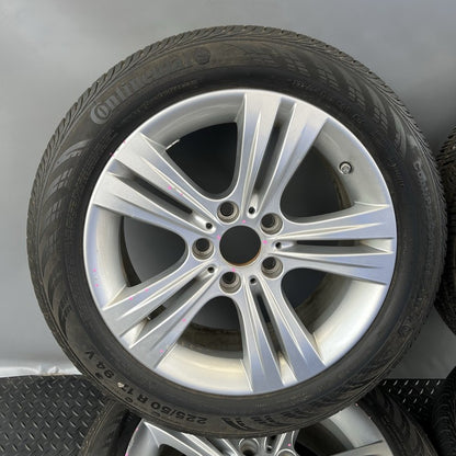 6796239 BMW 328i WHEEL RIM SET 17 INCH 2012 2013 2014 2015 2016 2017 2018 OEM 6796239