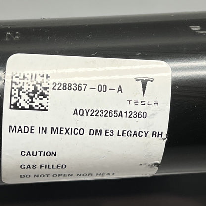 2288367-00-A TESLA MODEL Y SHOCK STRUT RIGHT FRONT 2020 2021 2022 OEM 2288367-00-A