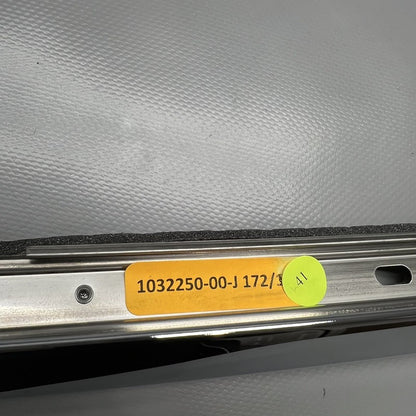 1032250-00-J TESLA MODEL X DOOR WINDOW MOLDING RIGHT REAR 2016 17 18 19 2020 OEM 1032250-00-J
