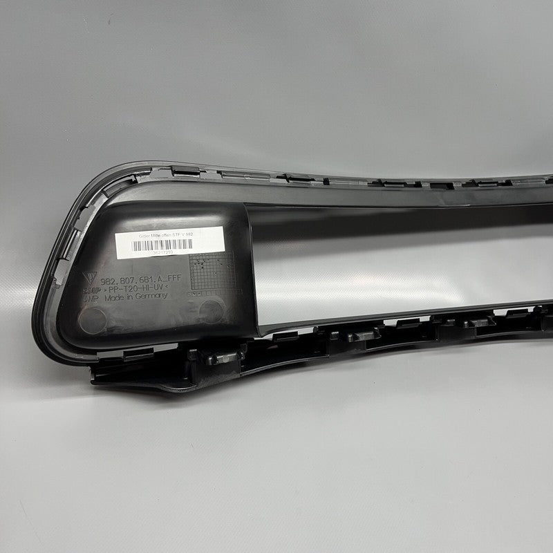 718 PORSCHE 718 BOXSTER CAYMAN 982 FRONT AIR GUIDE 2017 18 19 20 21 22 2023 OEM