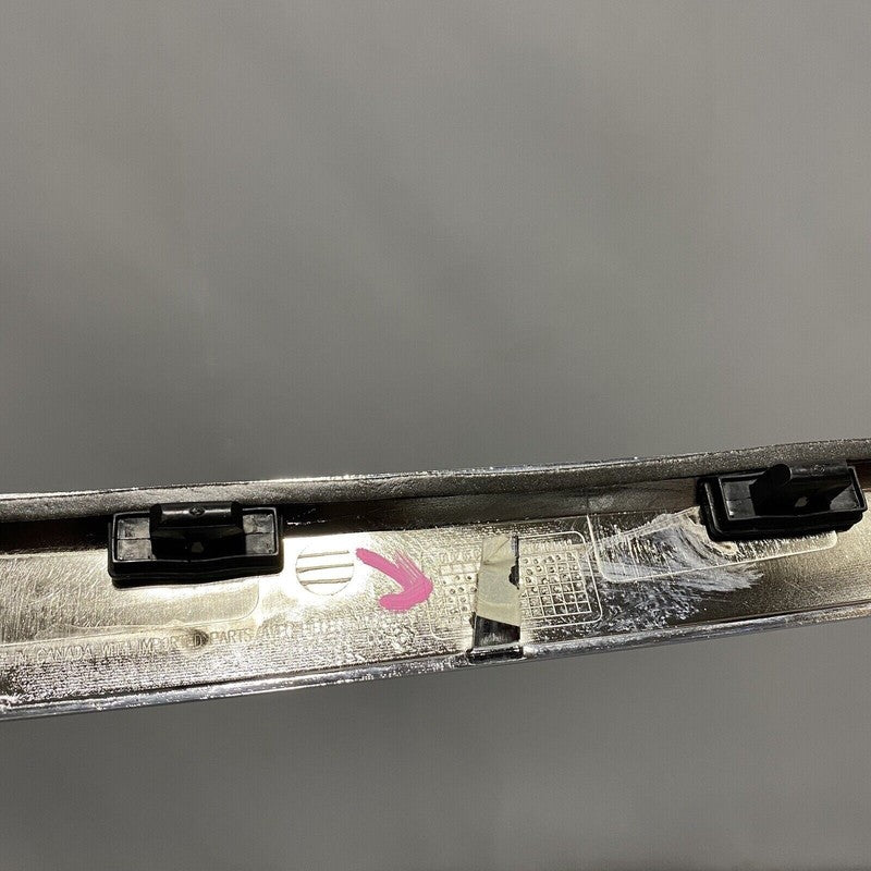 1035369-00-D TESLA MODEL X CHROME MOLDING REAR TRUNK OEM 2016 2017 2018 2019 2020 
