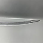 1008856-00-C TESLA MODEL S GATE CHROME LIFTGATE APPLIQUE 2012 2013 2014 2015 OEM 1008856-00-C
