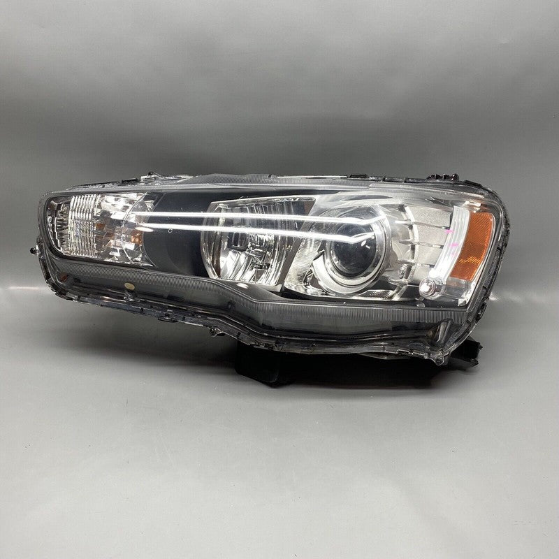 MITSUBISHI LANCER HEADLIGHT LEFT DRIVER 2008 09 2010 2011 12 2013 14 2015 XENON