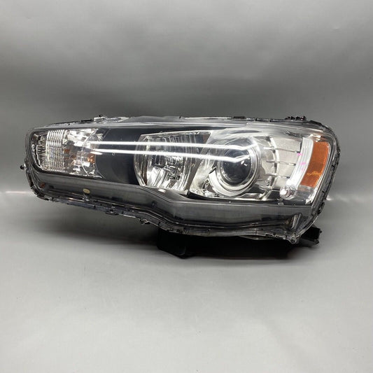 MITSUBISHI LANCER HEADLIGHT LEFT DRIVER 2008 09 2010 2011 12 2013 14 2015 XENON