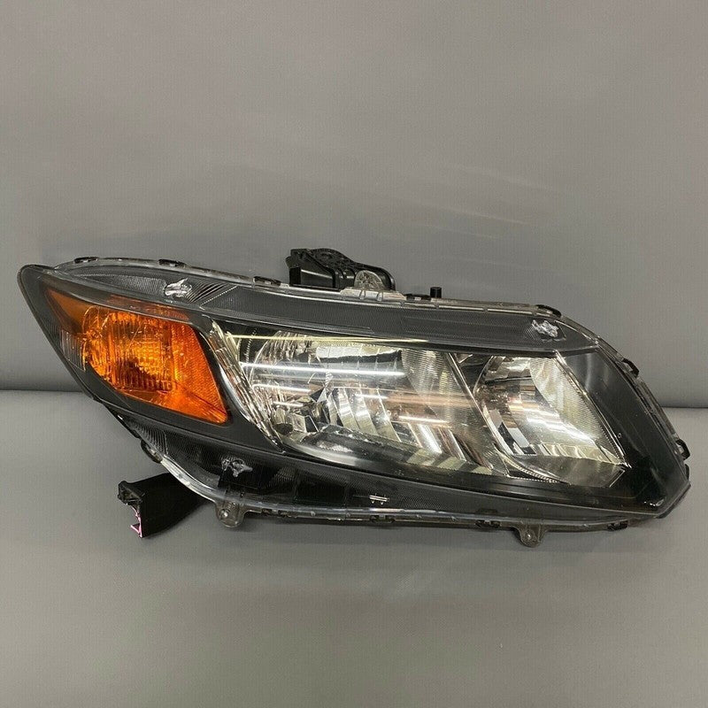 HONDA CIVIC HEADLIGHT RIGHT SIDE 2012 HALOGEN 4 DOOR OEM