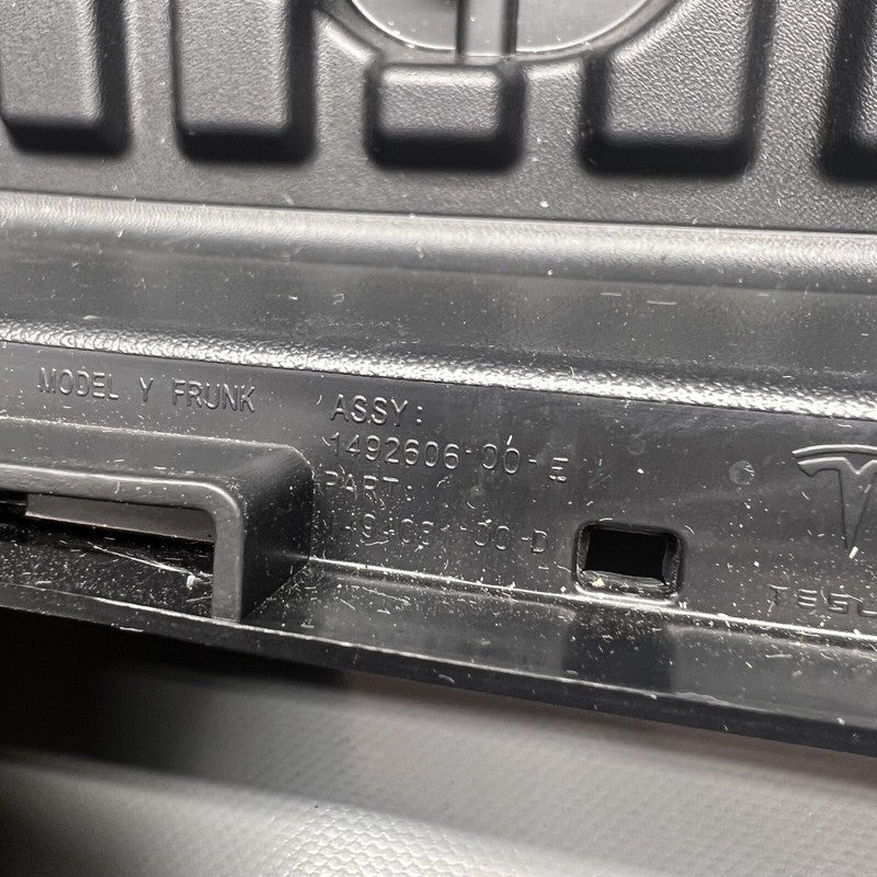 1492606-00-E TESLA MODEL Y FRUNK STORAGE BOX COMPARTMENT 2020 2021 22 2023 OEM 1492606-00-E