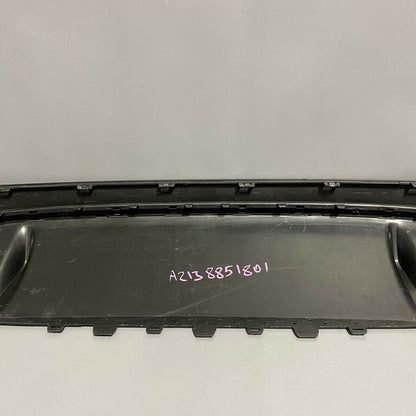 A2138851801 MERCEDES BENZ E300 REAR BUMPER DIFFUSER VALANCE E400 SEDAN 2017 2018 2019 OEM