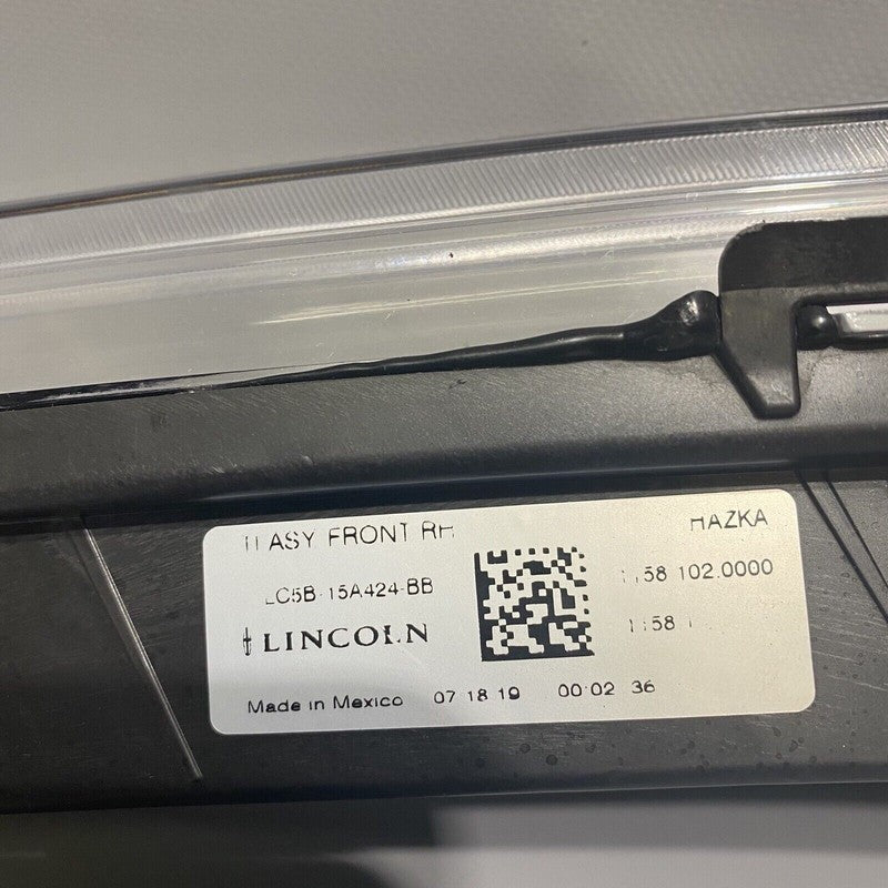 LC5B-15A424-BB LINCOLN AVIATOR RIGHT DAYTIME FOG LIGHT 2020 2021 LED OEM LC5B-15A424-BB