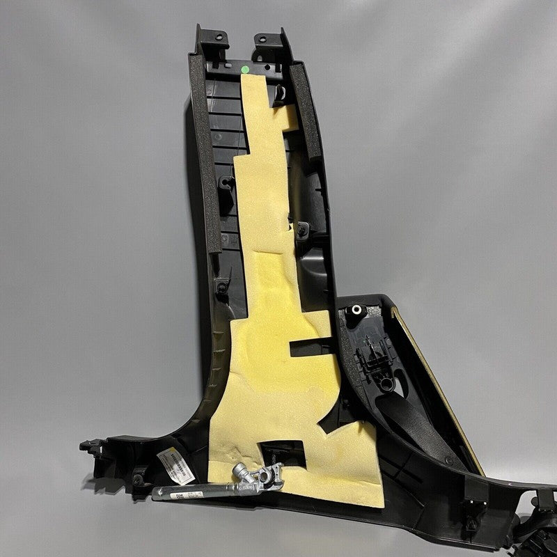 MASERATI GHIBLI RIGHT LOWER B PILLAR TRIM WITH SEAT BELT 2014 2015 2016 2017 OEM