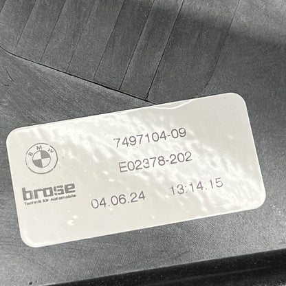 7497104 BMW 330 M430 WINDOW REGULATOR RIGHT FRONT 2019 2020 2021 2022 2023 2024 OEM