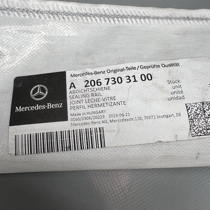 A2067303100 MERCEDES BENZ C300 DOOR WINDOW BELT MOLDING LEFT REAR 2015-2023 2024 2025 2026 