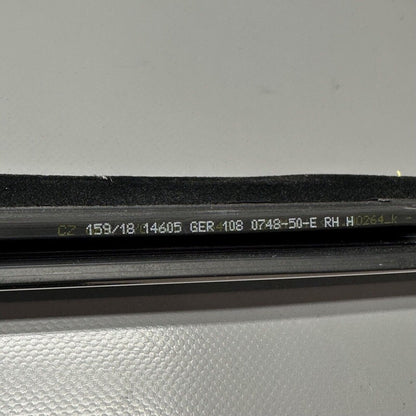 1080748-01-J TESLA MODEL 3 DOOR WINDOW MOLDING RIGHT REAR 2017 18 19 20 21 2022 1080748-01-J