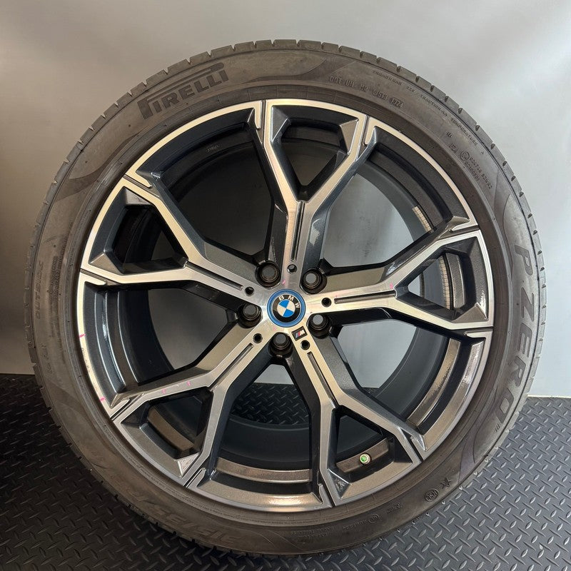 BMW X5 WHEEL RIM 21 INCH REAR X6 2020 2021 2022 2023 2024 2025 OEM 807