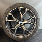 BMW X5 WHEEL RIM 21 INCH REAR X6 2020 2021 2022 2023 2024 2025 OEM 807