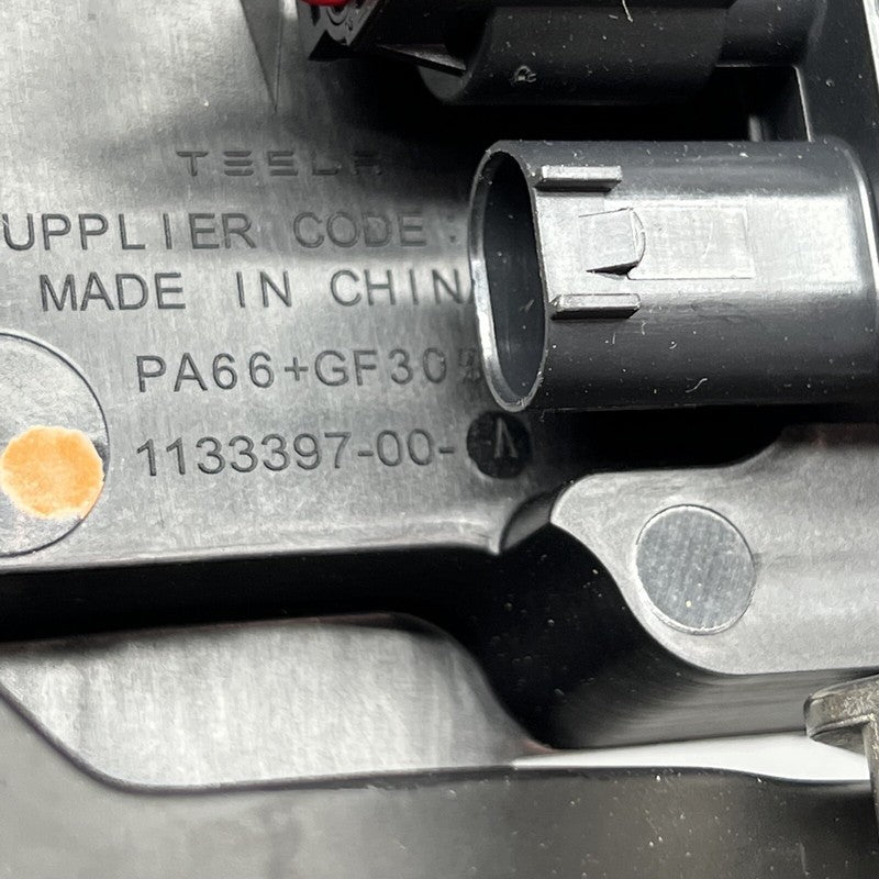 1133397-00-A TESLA MODEL S DOOR HANDLE LEFT REAR 2020 2021 OEM 1133397-00-A