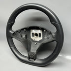 TESLA MODEL S STEERING WHEEL 2012 2013 2014 2015 LEATHER 1005279-00-E 
