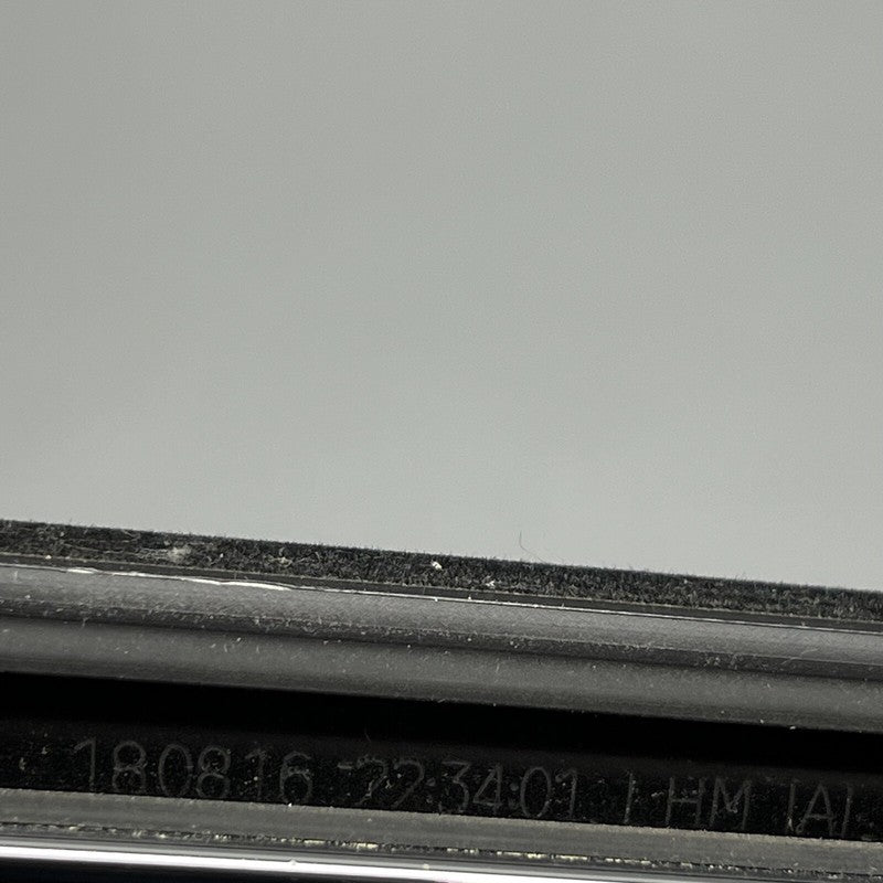 1032175-00-C TESLA MODEL X DOOR WINDOW MOLDING LEFT FRONT 2016 17 18 19 2020 OEM 1032175-00-C