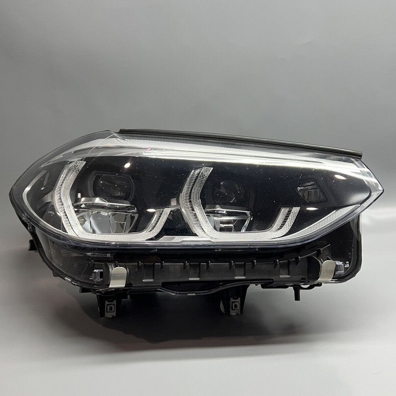 8739658-04 BMW X3 HEADLIGHT RIGHT X4 2018 2019 2020 2021 ADAPTIVE LED OEM 8739658-04