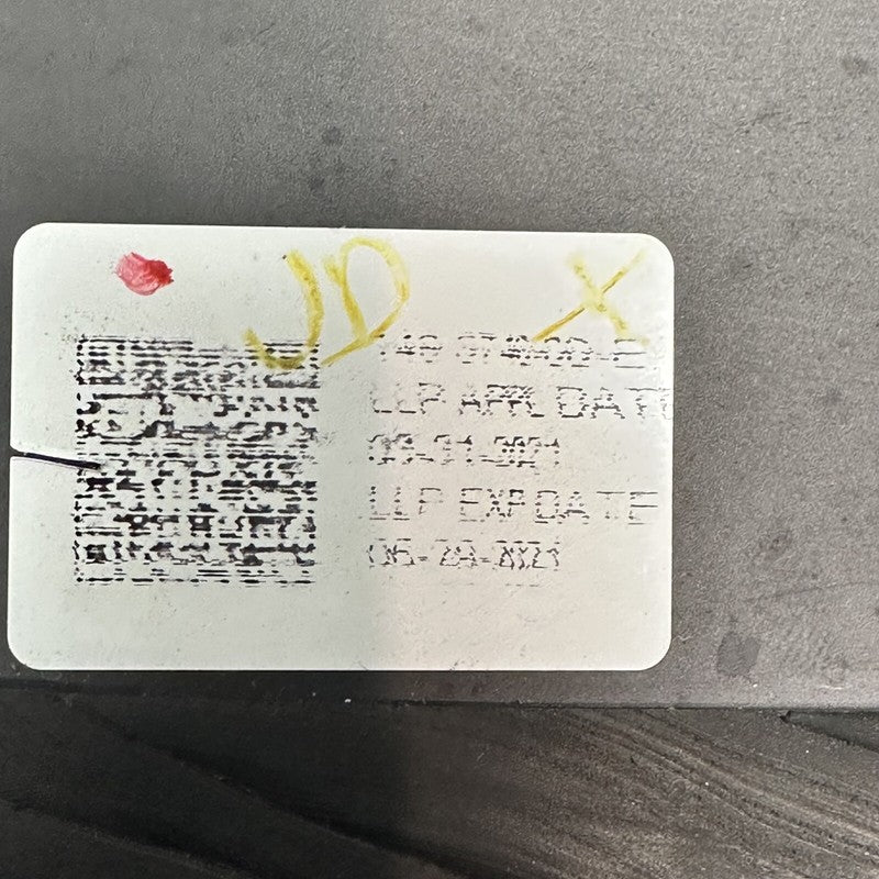 1495740-00-E TESLA MODEL Y QUARTER GLASS LEFT REAR 2020 2021 2022 2023 OEM 1495740-00-E