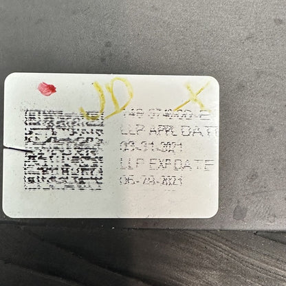 1495740-00-E TESLA MODEL Y QUARTER GLASS LEFT REAR 2020 2021 2022 2023 OEM 1495740-00-E