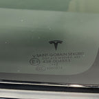 TESLA MODEL X QUARTER GLASS RIGHT REAR 2016 2017 2018 2019 2020 OEM 
