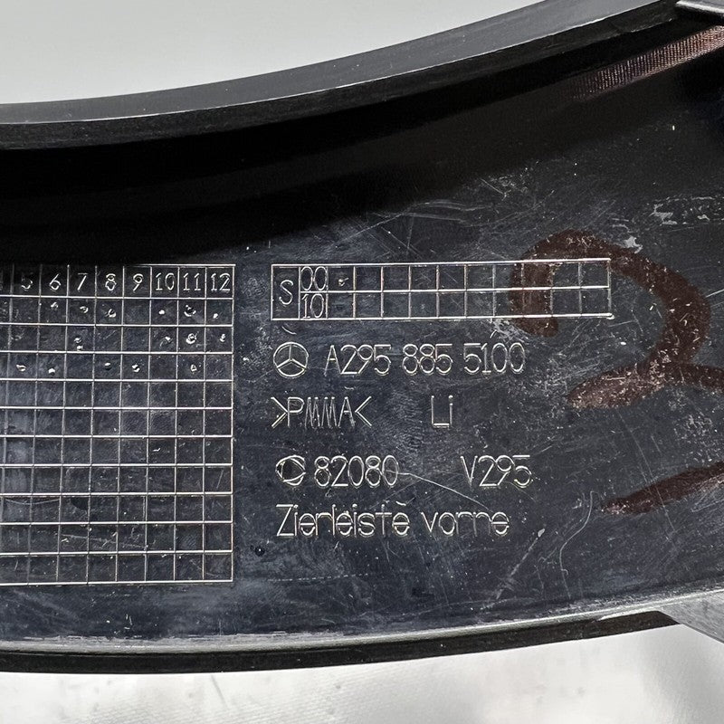 A2958855100 MERCEDES BENZ EQE BUMPER TRIM LEFT 2022 2023 OEM A2958855100