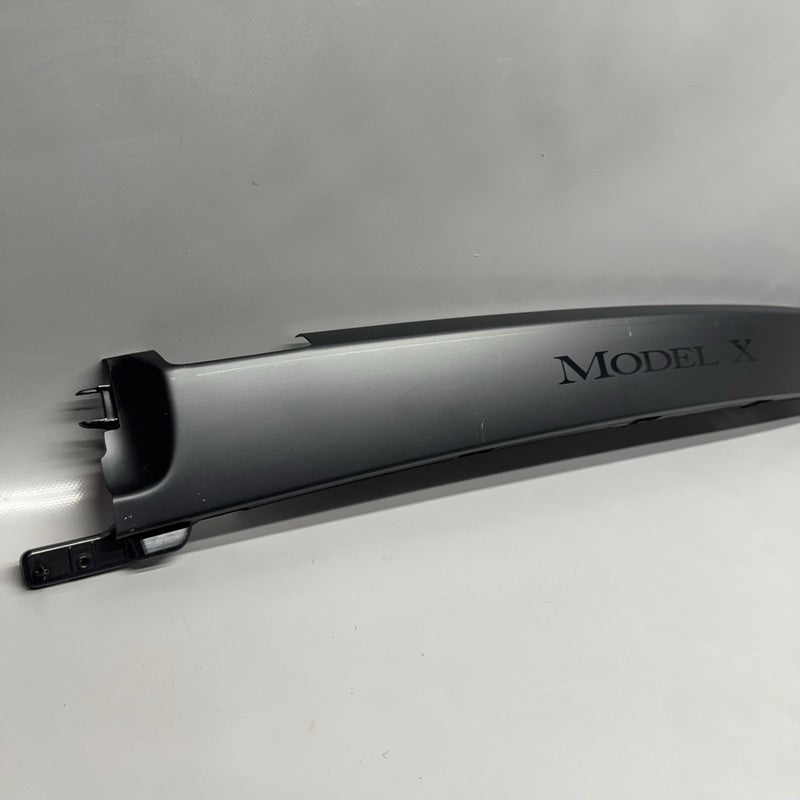 1062517-00 TESLA MODEL X UPPER DOOR TRIM PANEL REAR LEFT 2016 2017 2018 2019 2020 OEM
