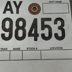 TESLA MODEL X FRUNK APRON CENTER 2016 2017 2018 2019 2020 1036234-00-G