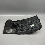 1632555-00-C TESLA MODEL X PLAID CENTER CONSOLE REAR CUP HOLDER 2021 22 2023 OEM 1632555-00-C