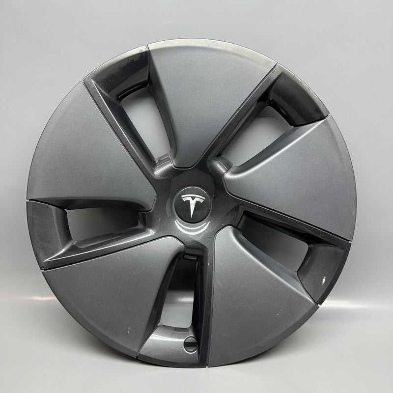 1044271-00-A TESLA MODEL 3 WHEEL HUB CAP 18 INCH 2017 2018 2019 2020 OEM 1044271-00-A