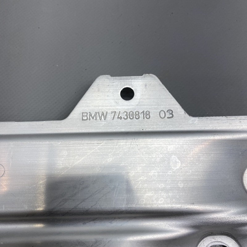 7430818 BMW X3 FRONT ALUMINUM SPLASH GUARD SHIELD 7430818 2019 2020 OEM