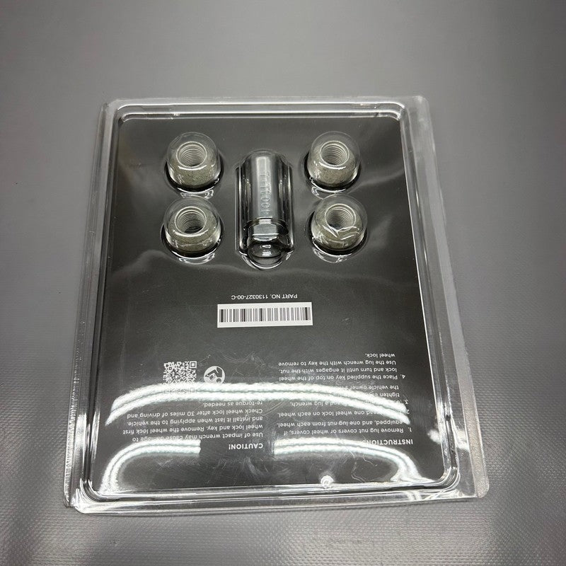 1130327-00-C TESLA MODEL S X Y 3 WHEEL LOCKS OEM 1130327-00-C