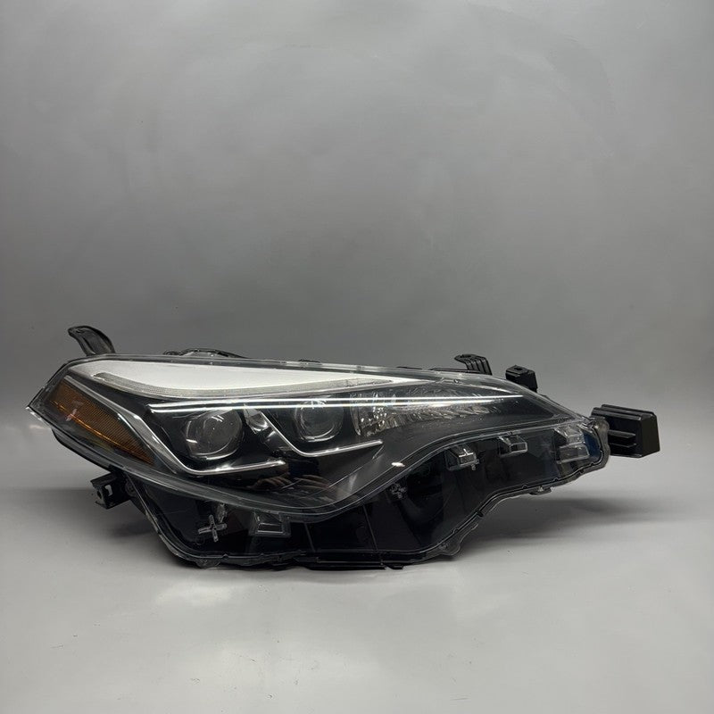 TOYOTA COROLLA HEADLIGHT RIGHT PASSENGER 2017 2018 2019 LED OEM 
