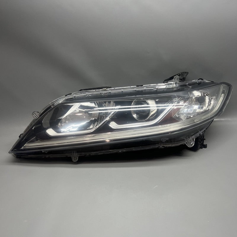 HONDA ACCORD COUPE HEADLIGHT LEFT DRIVER 2016 2017 HALOGEN LED OEM