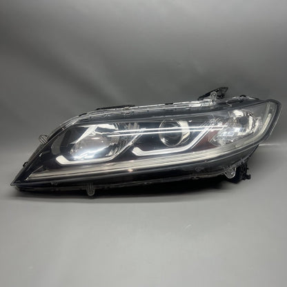 HONDA ACCORD COUPE HEADLIGHT LEFT DRIVER 2016 2017 HALOGEN LED OEM