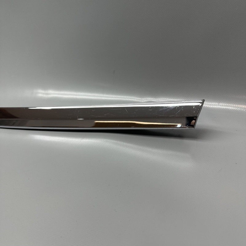 1032250-00-B TESLA MODEL X DOOR CHROME RIGHT REAR UPPER 2016 2017 18 19 2020 OEM 1032250-00-B