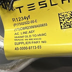 1032158-00-F TESLA MODEL Y CONDITIONER LINE MANIFOLD TO HVAC 2020 21 22 2023 OEM 1502022-00-E